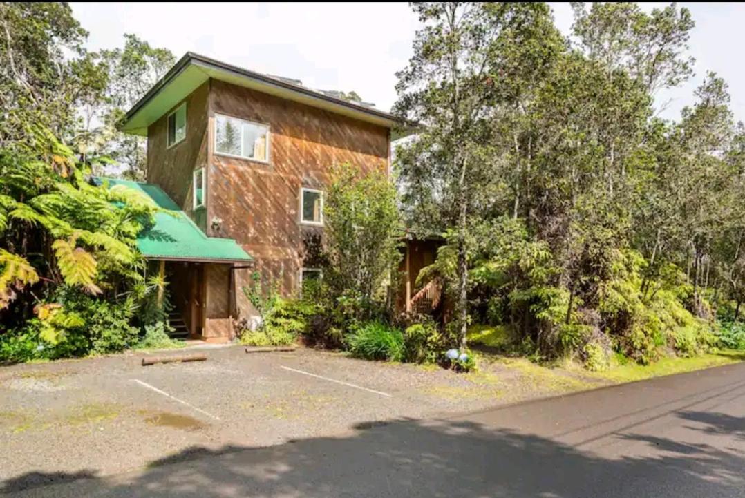 Halema'Uma'U- Hale Kumu La'Au Villa Volcano Exterior foto