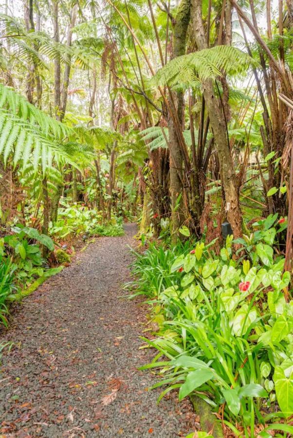 Halema'Uma'U- Hale Kumu La'Au Villa Volcano Exterior foto