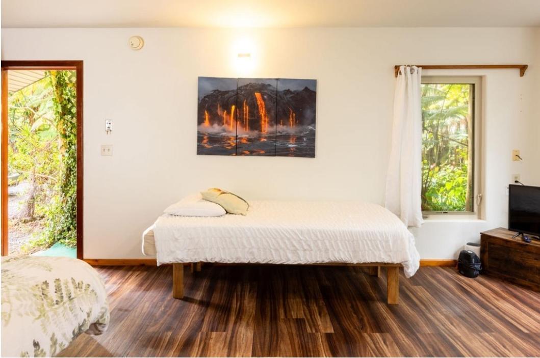 Halema'Uma'U- Hale Kumu La'Au Villa Volcano Exterior foto
